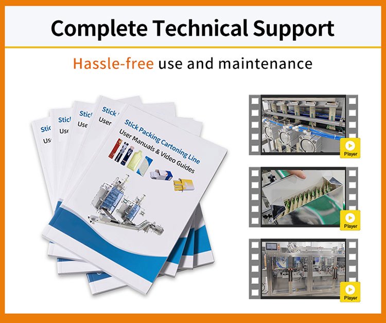 Stick Packing Cartoning Line manual