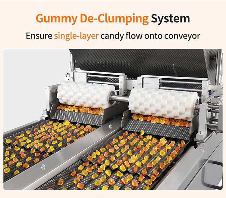 gummy declumping system