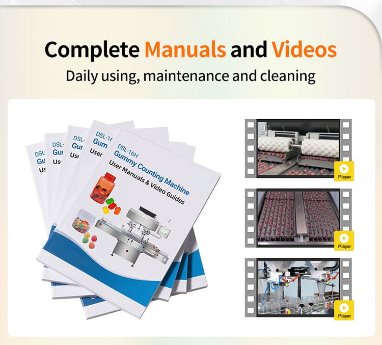 gummy counting machine manuals