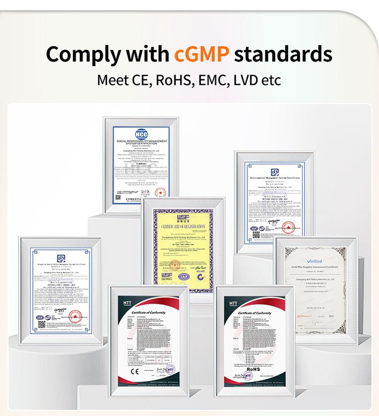 CE gummy counting machine