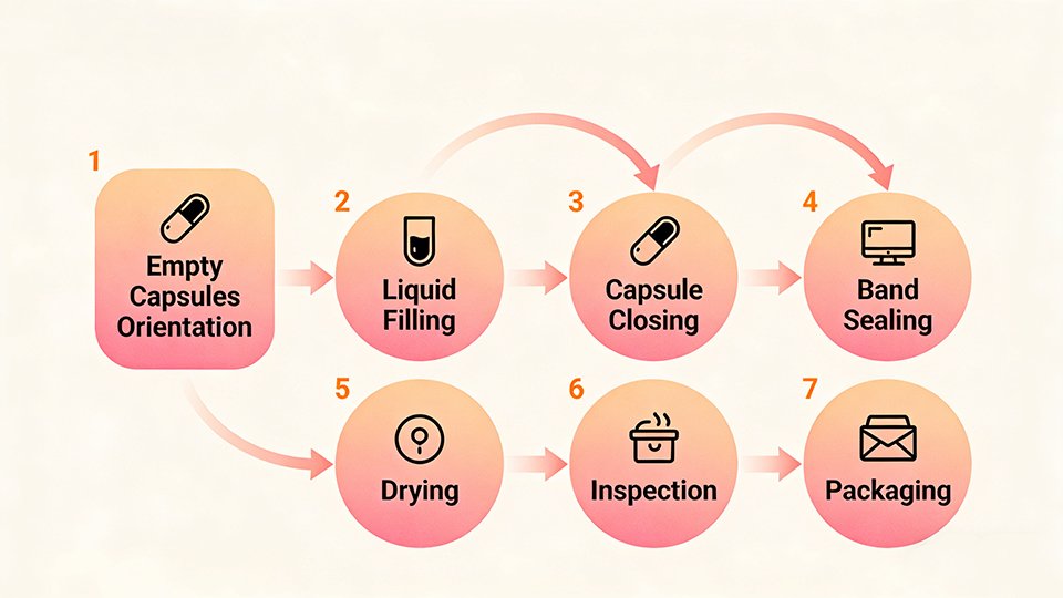 capsule band sealing process
