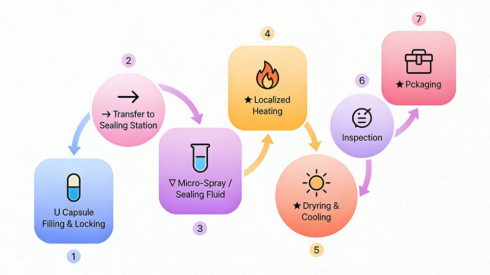 micro-spray sealing process