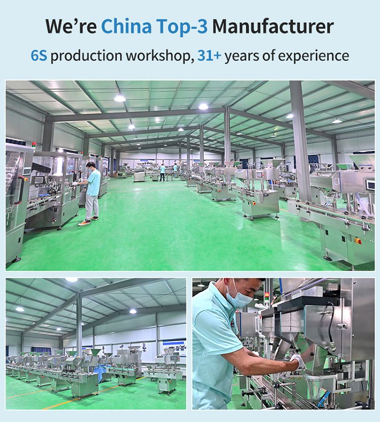 capsule tablet counting filling machine