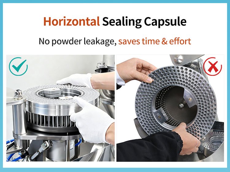 semi-automatic capsule machine