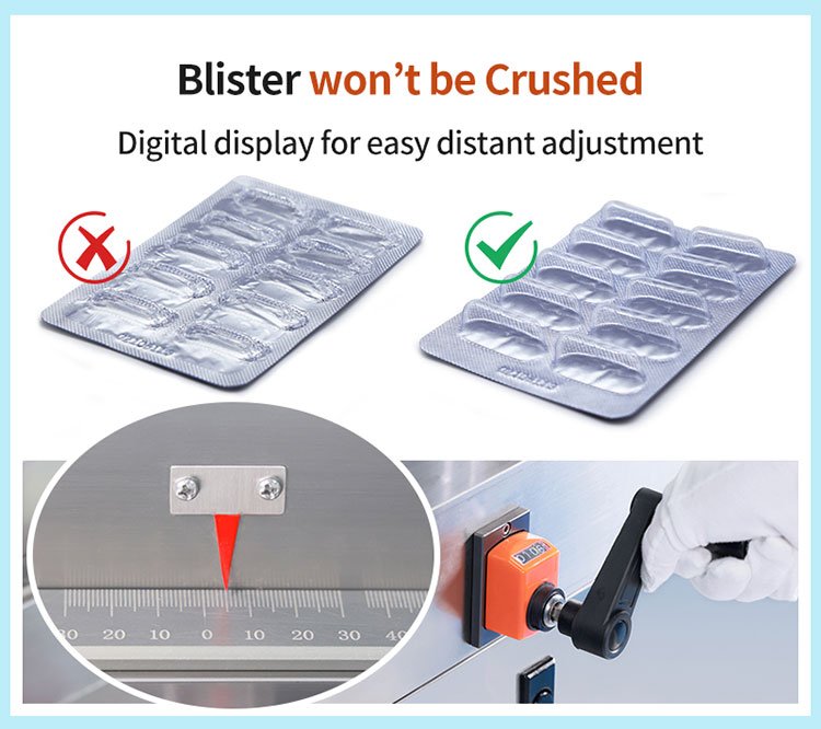 tablet blister packaging machine