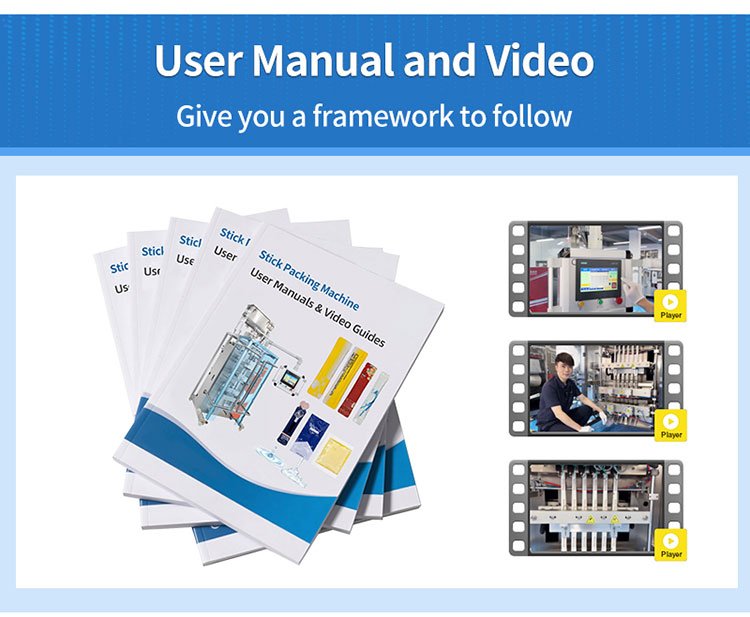 stick packaging machine manual