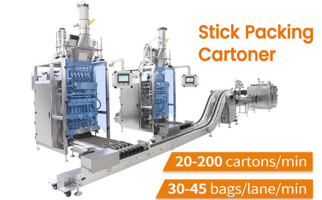 Rich Packing Stick Packaging Cartoning Line rich packing stick packaging cartoning line