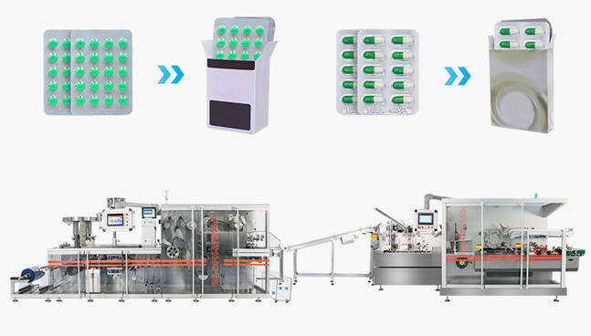 High Speed blister cartoning Line