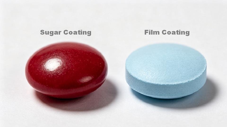 Sugar coating and film coating