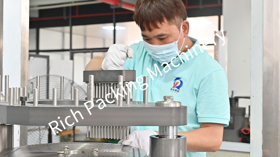 Capsule machine assembly and production