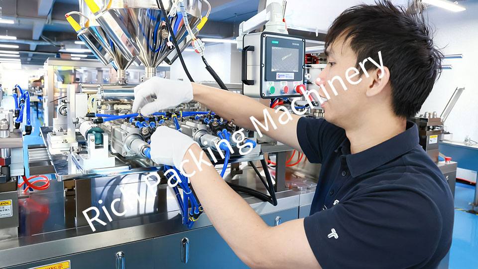 blister packing machine assembly