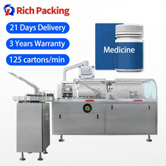 Pharmaceutical Bottle Tube Cartoning Machine