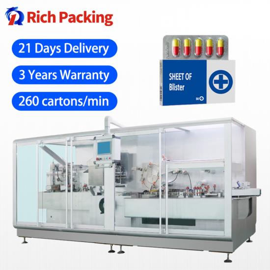 Automated Cartons Box Packing Machine