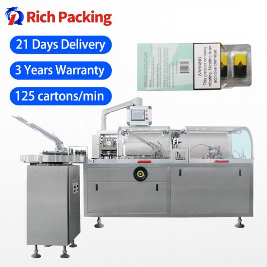 Cigarette Vape Automatic Cartoning Machine