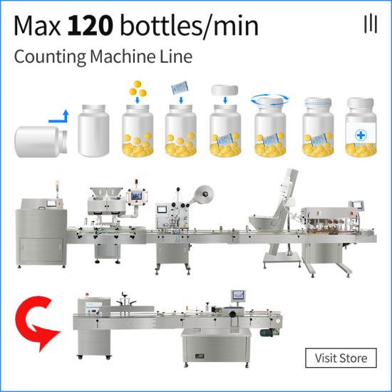 Automatic Tablet Capsule Softgel Counting Machine