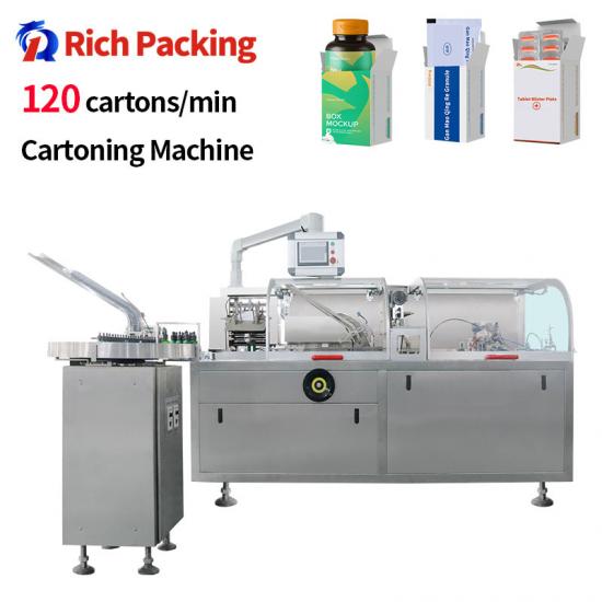 automatic carton box packing machine