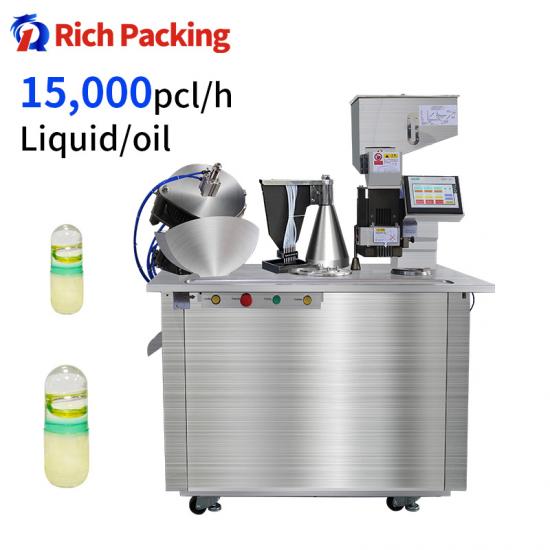 semi-auto liquid capsule filling machine