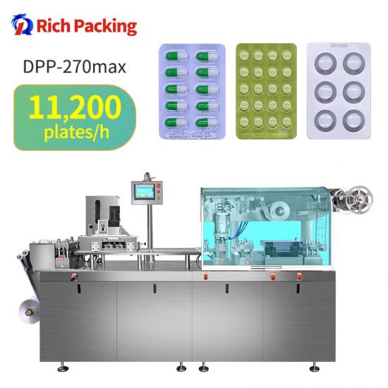 flat plate blister packing machine