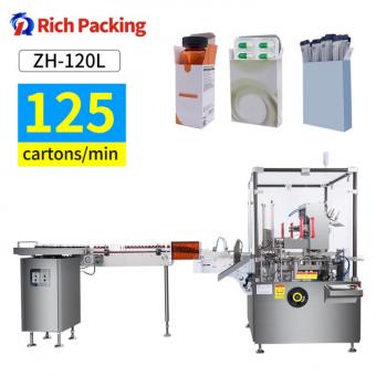 ZH-120L Automatic Cartoner Machine Cartoning Machine Manufacturer ...