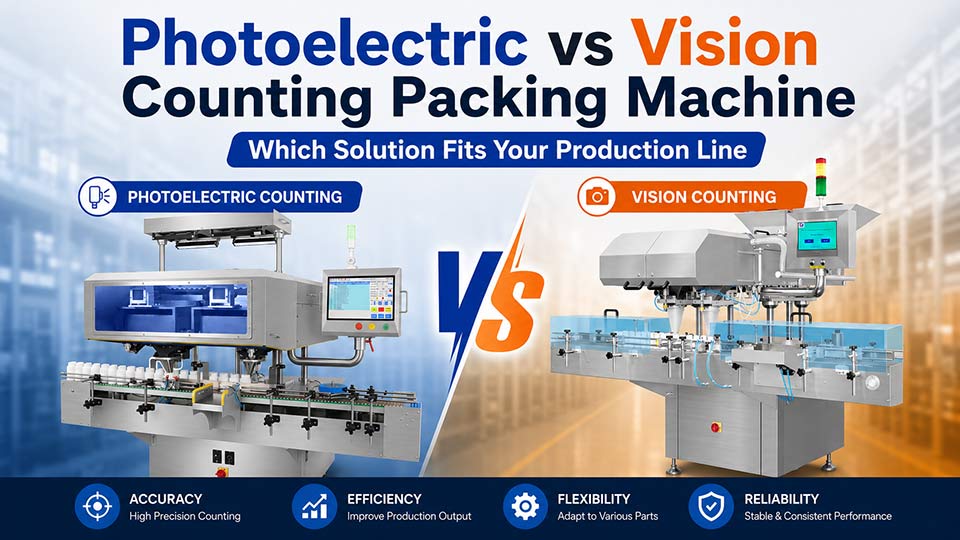 Photoelectric vs Vision Counting Packing Machine: Which Solution Fits Your Production Line?