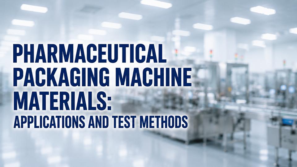 Pharmaceutical Packaging Machine Materials: Applications and Test Methods