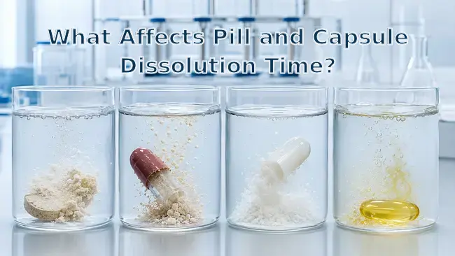 What Affects Pill and Capsule Dissolution Time? 8 Factors from Formulation to Manufacturing