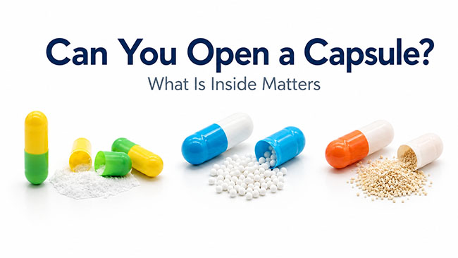 Can You Open a Capsule and Take the Powder? What You Need to Know