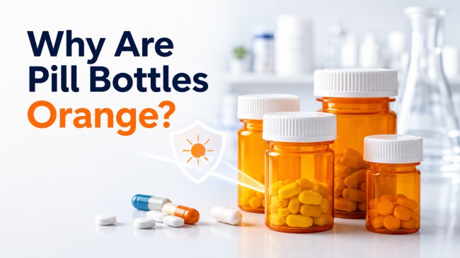 Why Are Pill Bottles Orange? How Bottle Design Helps Protect Medicine