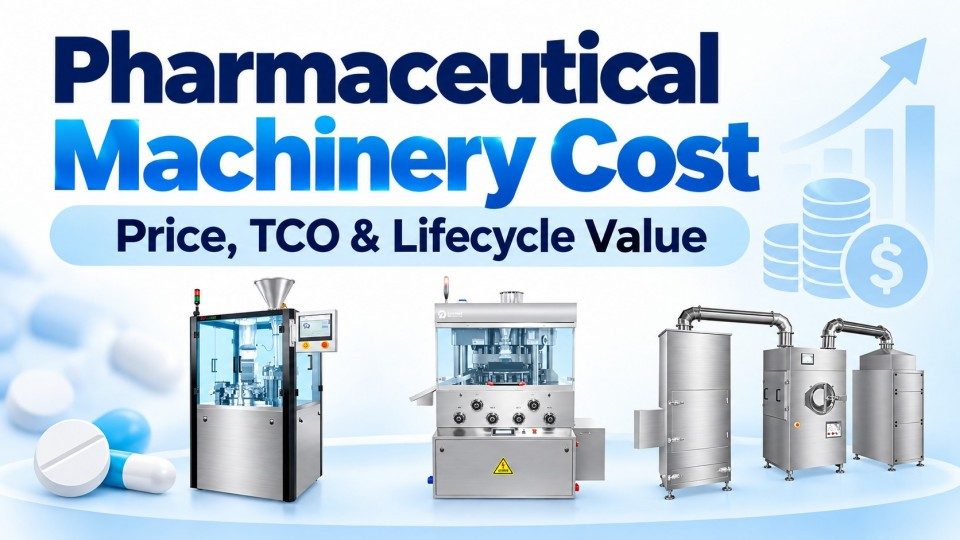 Pharmaceutical Machinery Cost: A Practical Guide to Price, Operating Costs and Total Cost of Ownership (TCO)