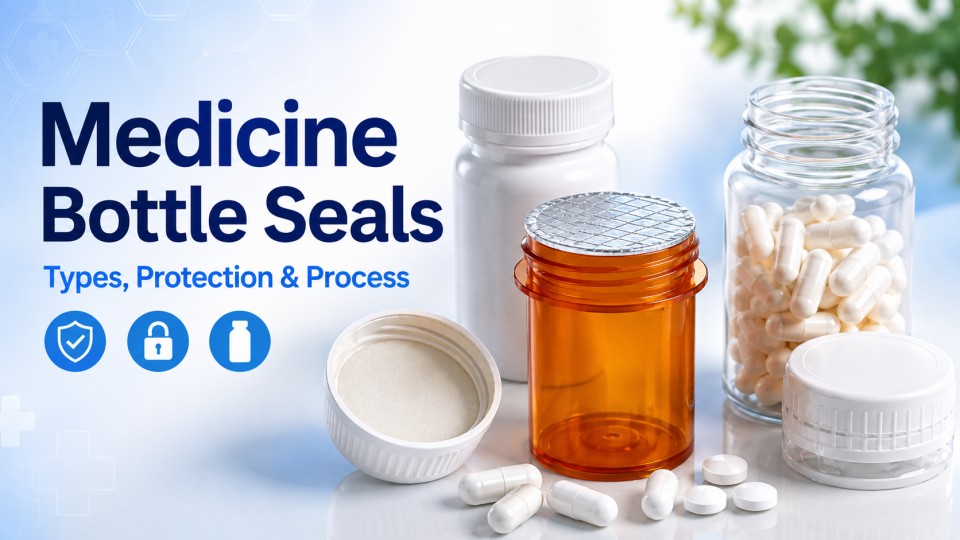 Medicine Bottle Seals: A Complete Guide to Types, Protection, and Packaging Processes