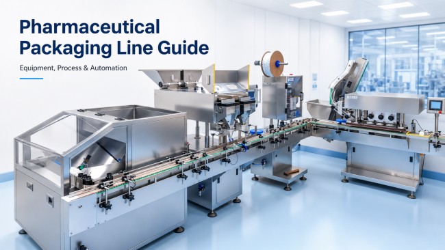 Pharmaceutical Packaging Line Guide: Everything You Need to Know About Equipment, Process, and Automation