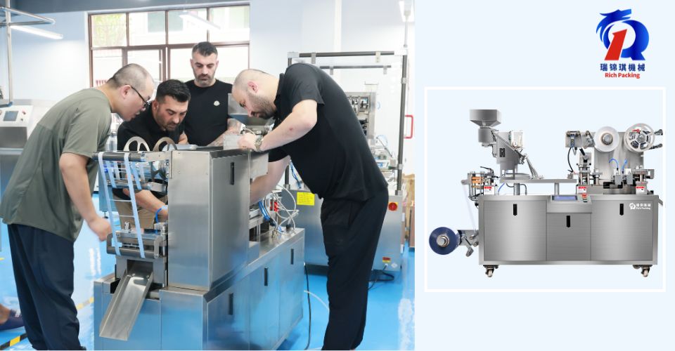 Turkish Clients Show Strong Interest in DPP-90R Blister Packaging Machine