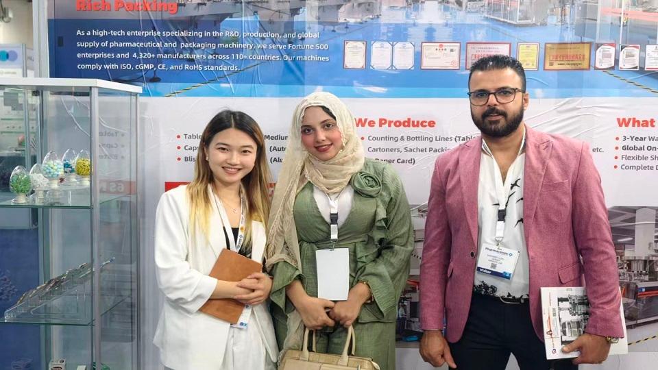 Rich Packing Successfully Concludes Pharmaconex 2026 in Cairo