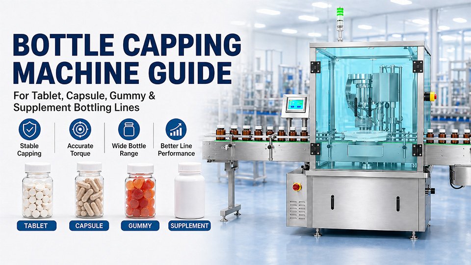 Bottle Capping Machine: The Complete Guide for Tablet, Capsule & Gummy Bottling Lines